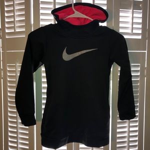 Nike girls sparkle hoodie LG 7-8